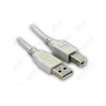 WIRETEK kábel USB Összekötő A-B, 1.8m, Male/Male (WU4AE) (WU4AE)